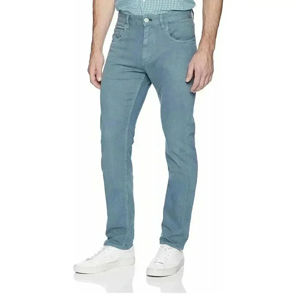 Robert Graham Other - Robert Graham Jacks Teal Tailored Fit Men's Jeans Size 42x36